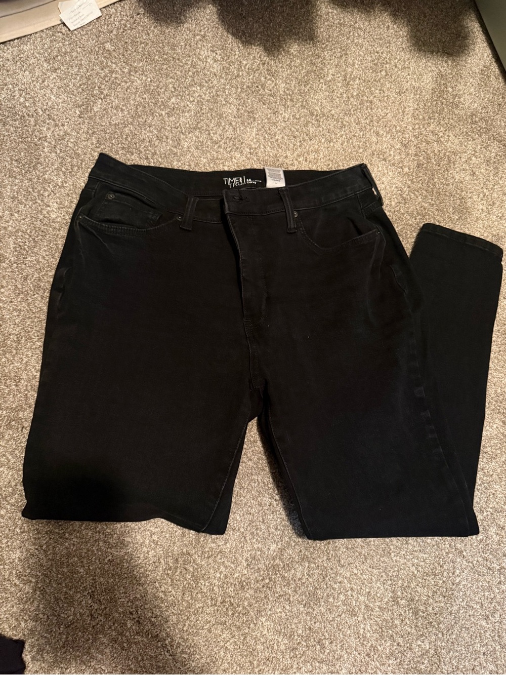 Time and Tru Black high rise Jeans